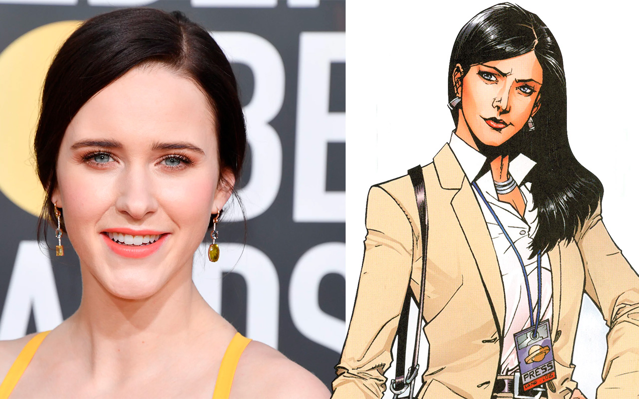 Rachel Brosnahan e Lois Lane