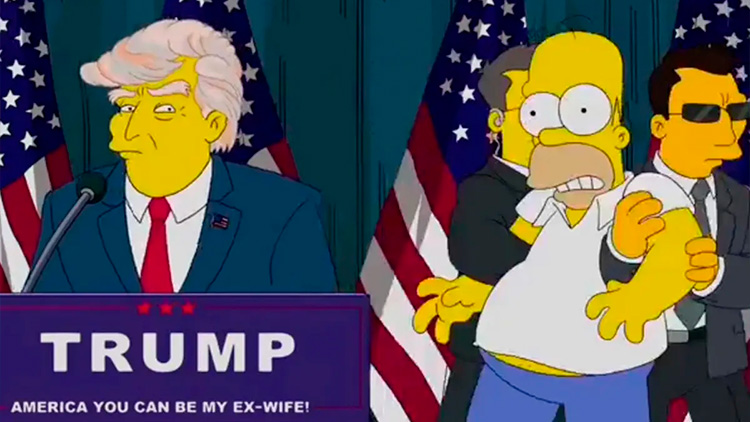 The Simpsons - Trump Presidente (17 Temporada, 11 Episódio)
